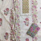 Exclusive Unstitched Cotton Suit with Mulmul Embroidery Dupatta