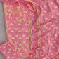 EXCLUSIVE HAND BLOCK PRINTED COTTON SUIT WITH COTTON DUPATTA