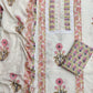 Exclusive Unstitched Cotton Suit with Mulmul Embroidery Dupatta