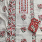 Exclusive Unstitched Cotton Suit with Mulmul Embroidery Dupatta