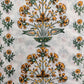 Hand Block Printed Cotton Suit with Mul Chanderi Dupatta