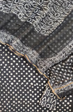 POLKA DOT Cotton Suit with Cotton Kota Doria Dupatta