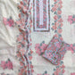 Exclusive Unstitched Cotton Suit with Mulmul Embroidery Dupatta