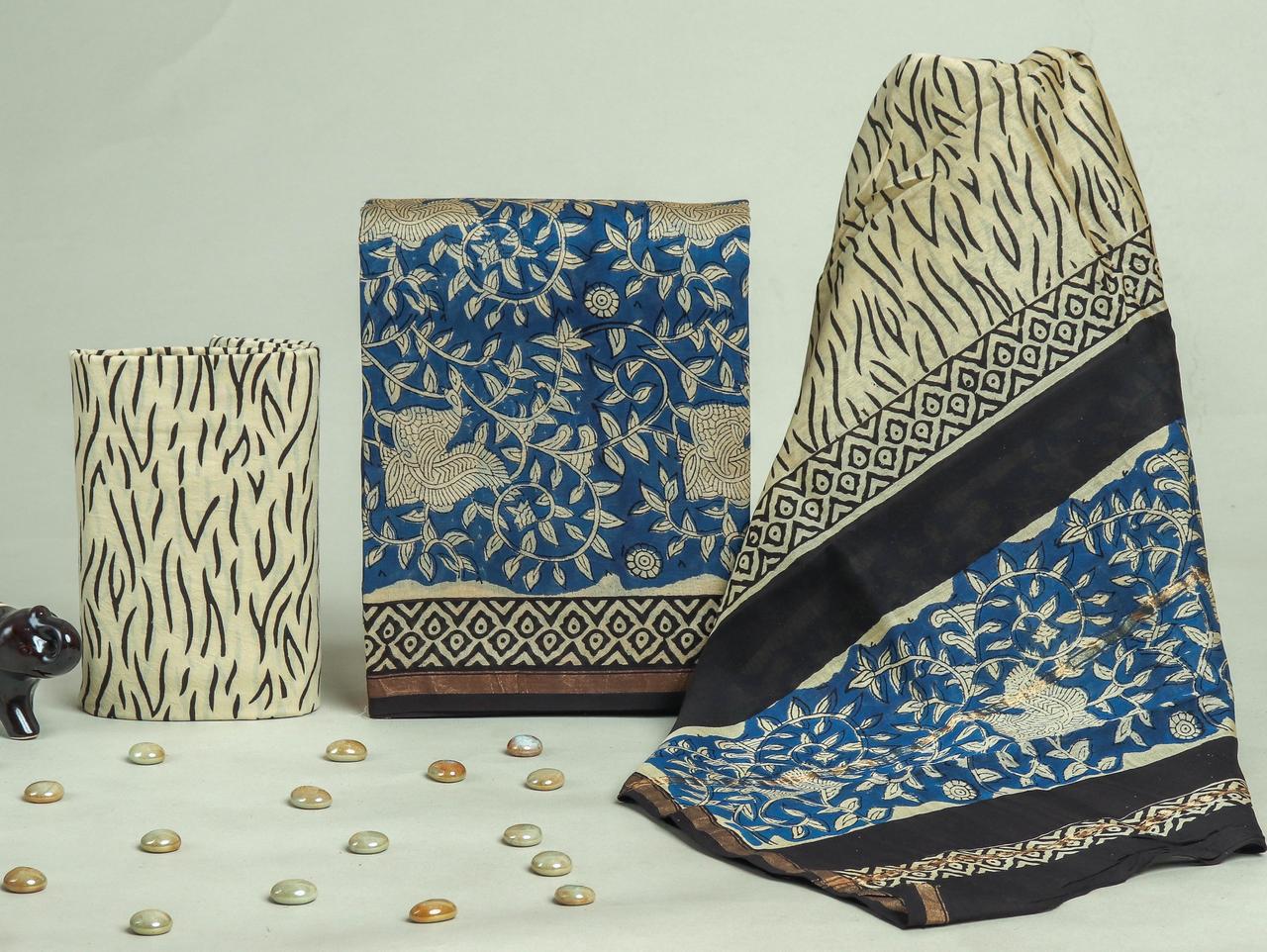 Beautiful Chanderi Silk Suits with Chanderi Silk Dupatta