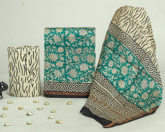 Beautiful Chanderi Silk Suits with Chanderi Silk Dupatta
