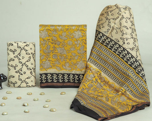 Beautiful Chanderi Silk Suits with Chanderi Silk Dupatta
