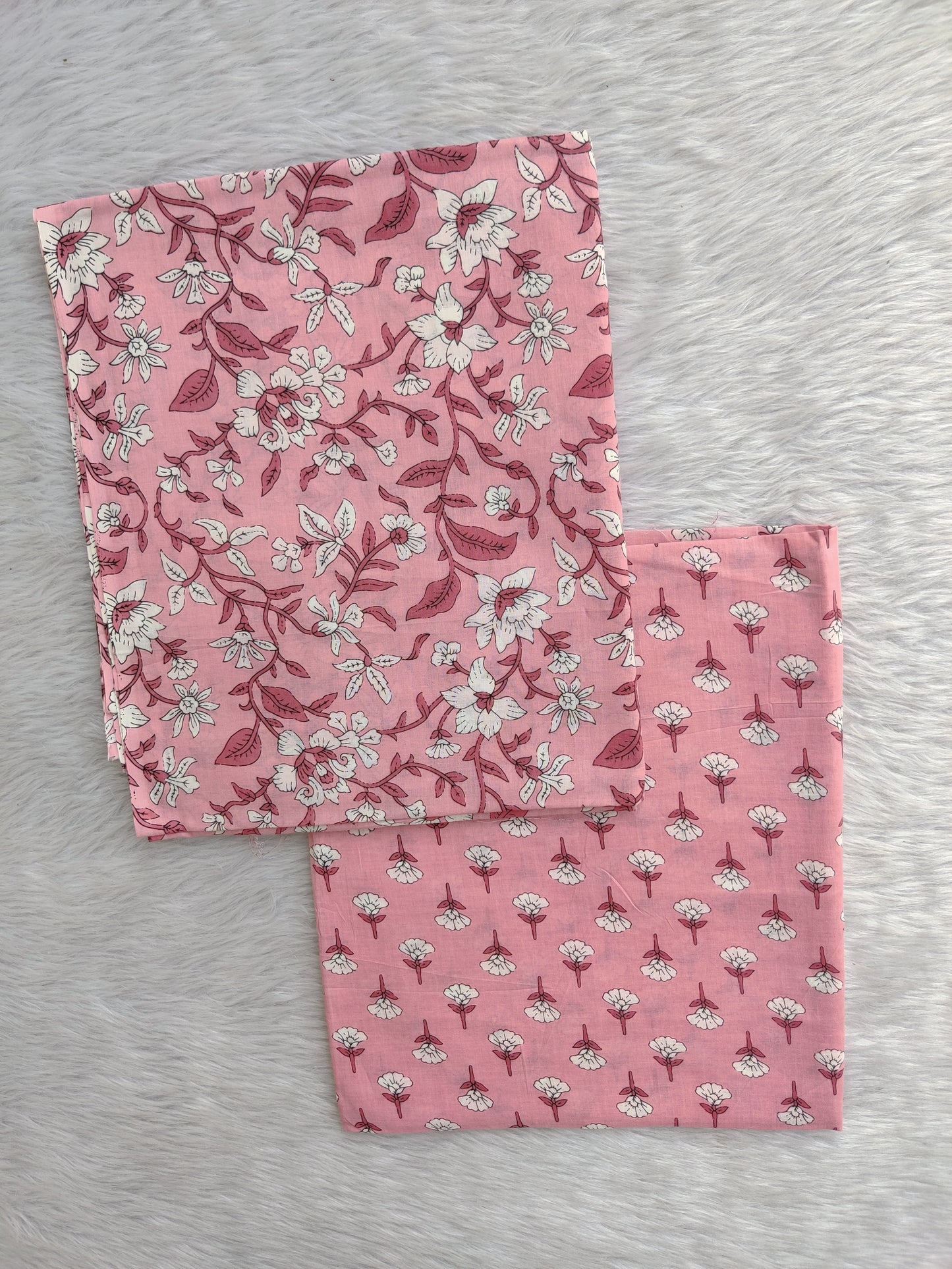 Jaipuri Printed Cotton Combo Set 2.5 Mtr each