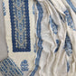 NEW LAUNCH                                    ELEGANT SCHIFFLI COTTON NECK WORK SUIT SET WITH COTTON DUPATTA