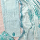 NEW LAUNCH              Aligarh Hand Embroidery Cotton Neck Work Suits with Mulmul Crosia Dupatta