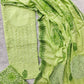NEW LAUNCH              Aligarh Hand Embroidery Cotton Neck Work Suits with Mulmul Crosia Dupatta