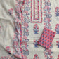 Exclusive Unstitched Cotton Suit with Mulmul Embroidery Dupatta