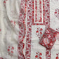 Exclusive Unstitched Cotton Suit with Mulmul Embroidery Dupatta