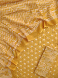 Schiffli Suit with Mulmul Dupatta