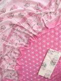 Schiffli Suit with Mulmul Dupatta