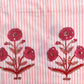 Hand Block Printed Cotton Suit with Mul Chanderi Dupatta