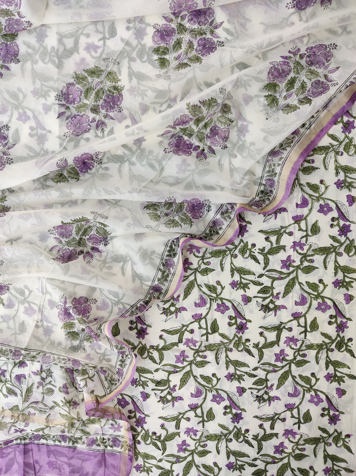 (SALE) TOP & DUPATTA Combo Set 2.5 Mtr each (NO BOTTOM)