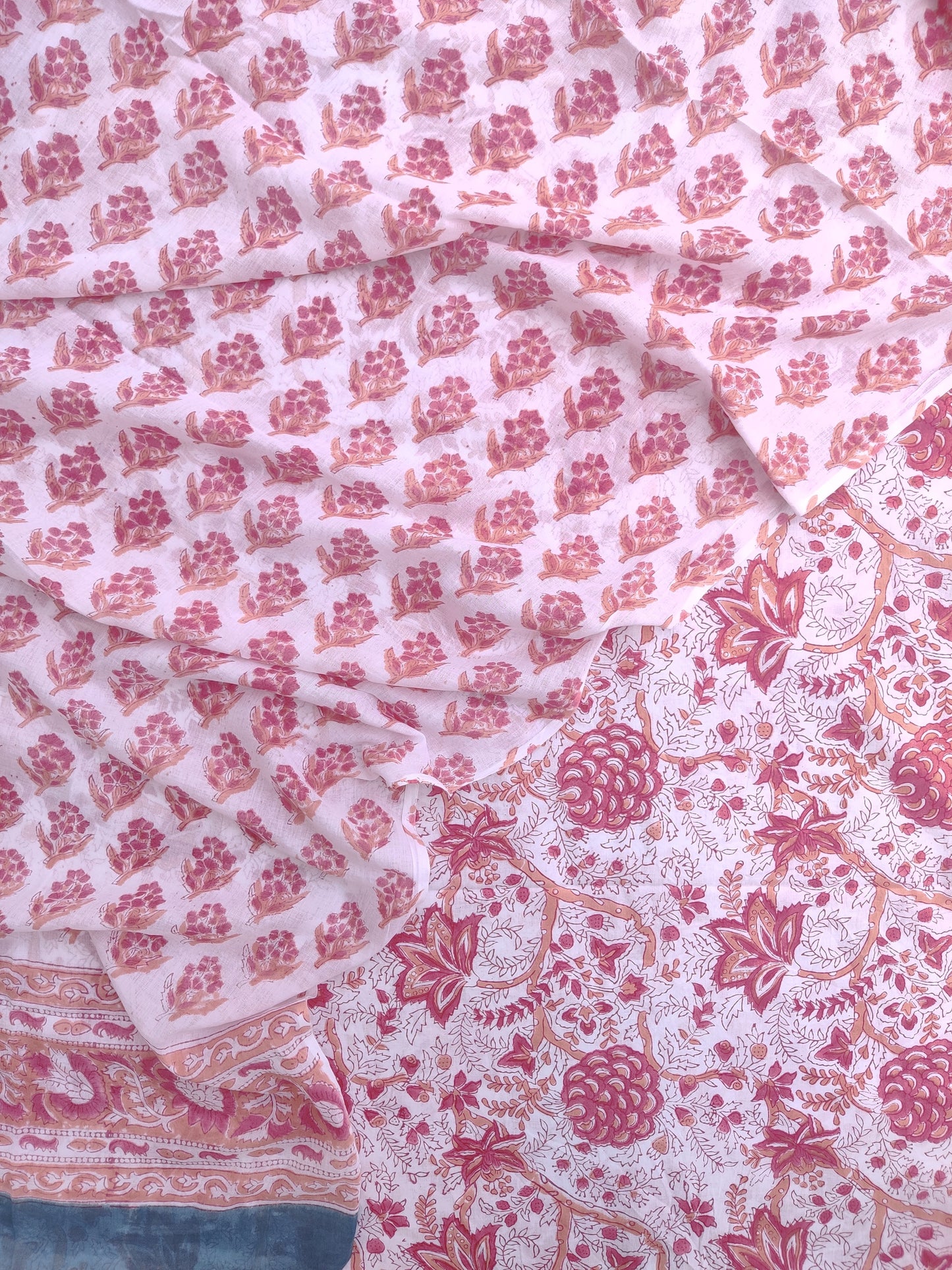 (SALE) TOP & DUPATTA Combo Set 2.5 Mtr each (NO BOTTOM)