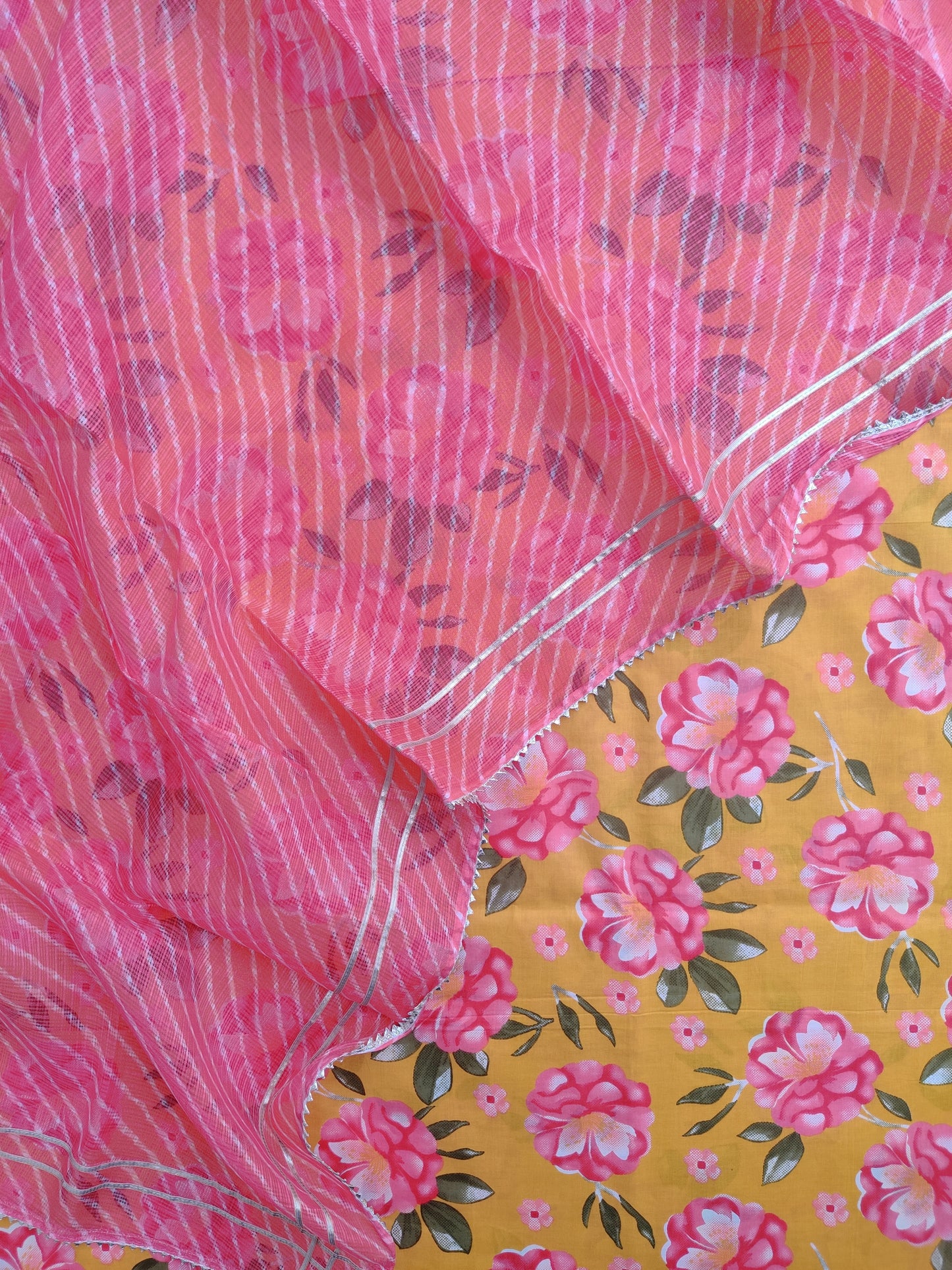 (SALE) TOP & DUPATTA Combo Set 2.5 Mtr each (NO BOTTOM)