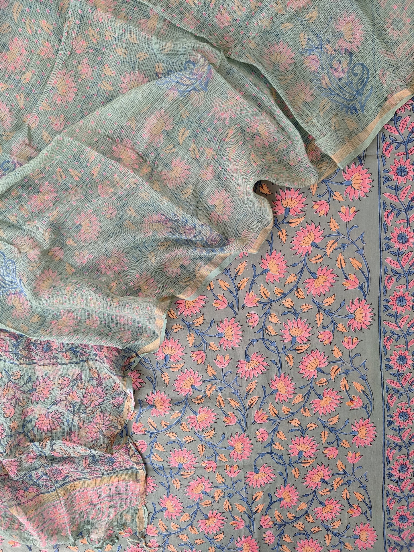 (SALE) TOP & DUPATTA Combo Set 2.5 Mtr each (NO BOTTOM)