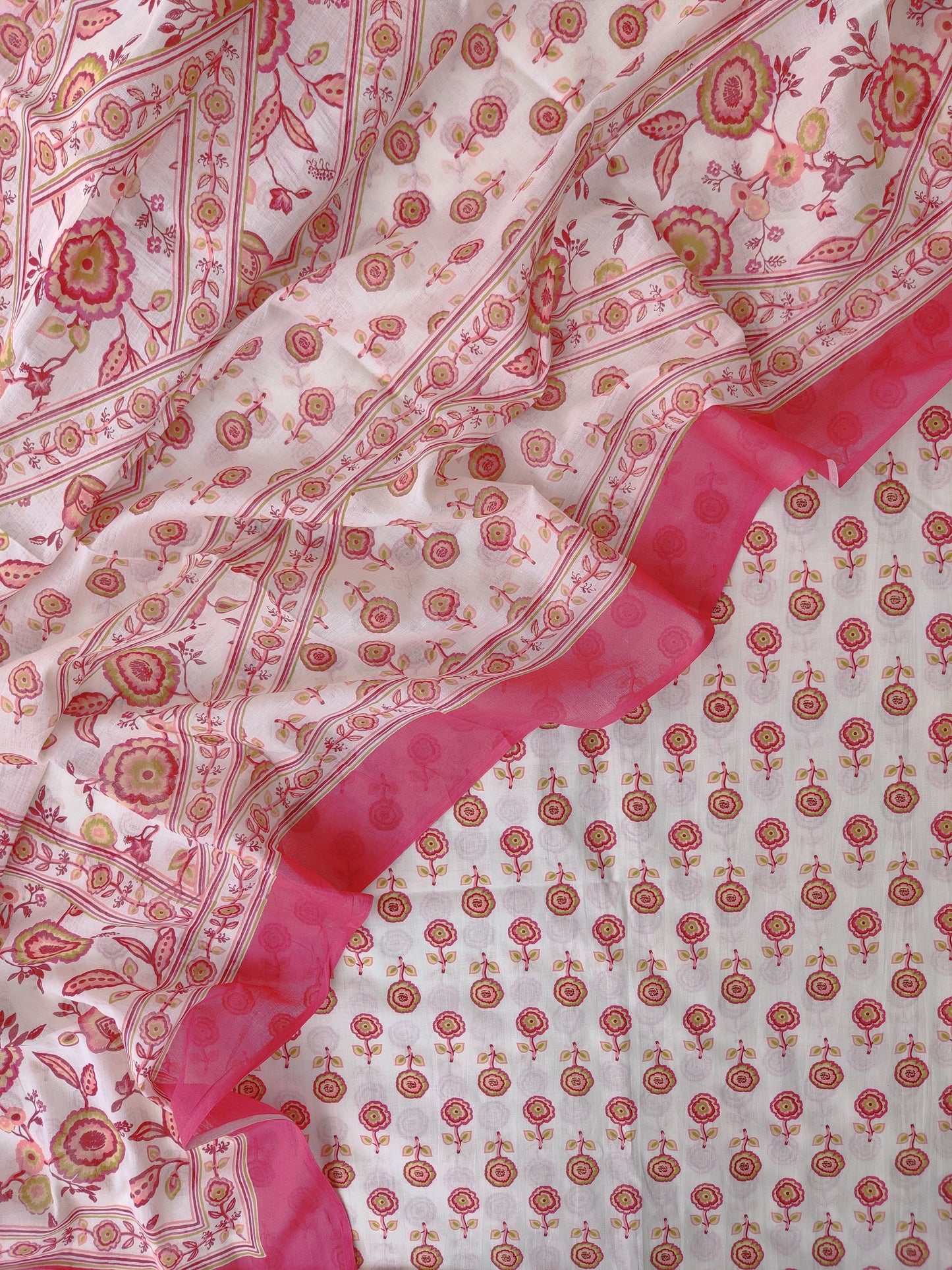 (SALE) TOP & DUPATTA Combo Set 2.5 Mtr each (NO BOTTOM)