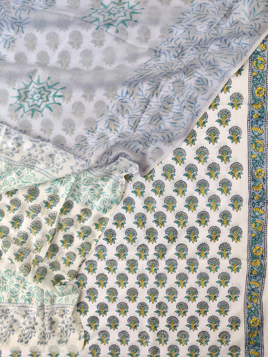 (SALE) TOP & DUPATTA Combo Set 2.5 Mtr each (NO BOTTOM)