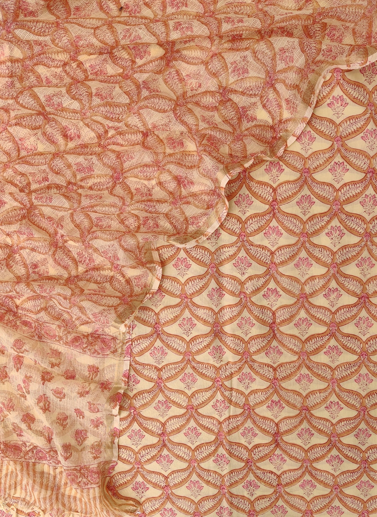 (SALE) TOP & DUPATTA Combo Set 2.5 Mtr each (NO BOTTOM)