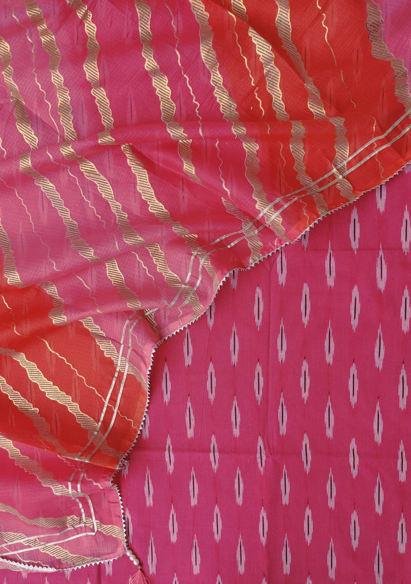 (SALE) TOP & DUPATTA Combo Set 2.5 Mtr each (NO BOTTOM)