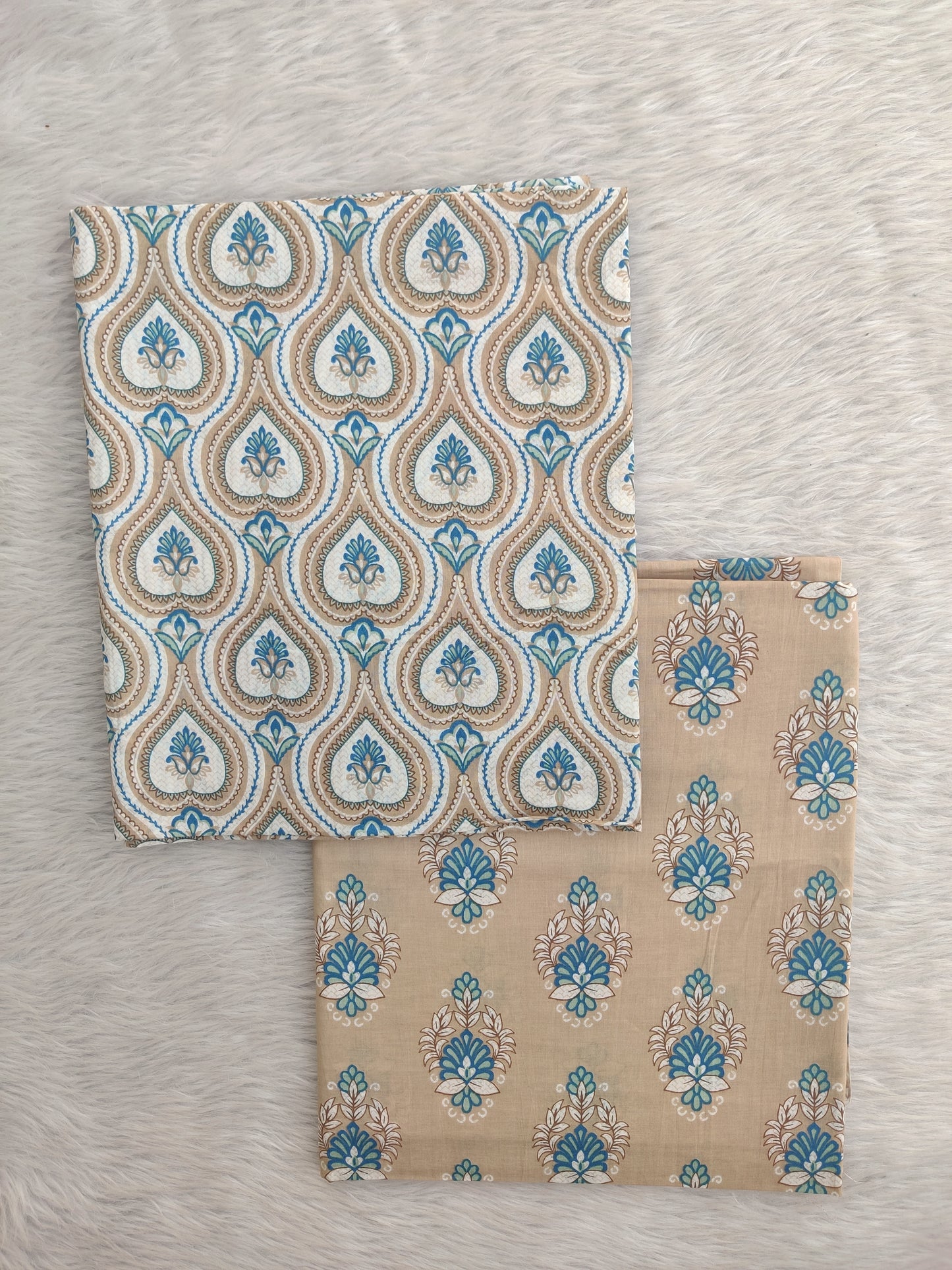Jaipuri Printed Cotton Combo Set 2.5 Mtr each