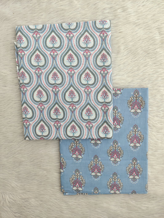 Jaipuri Printed Cotton Combo Set 2.5 Mtr each