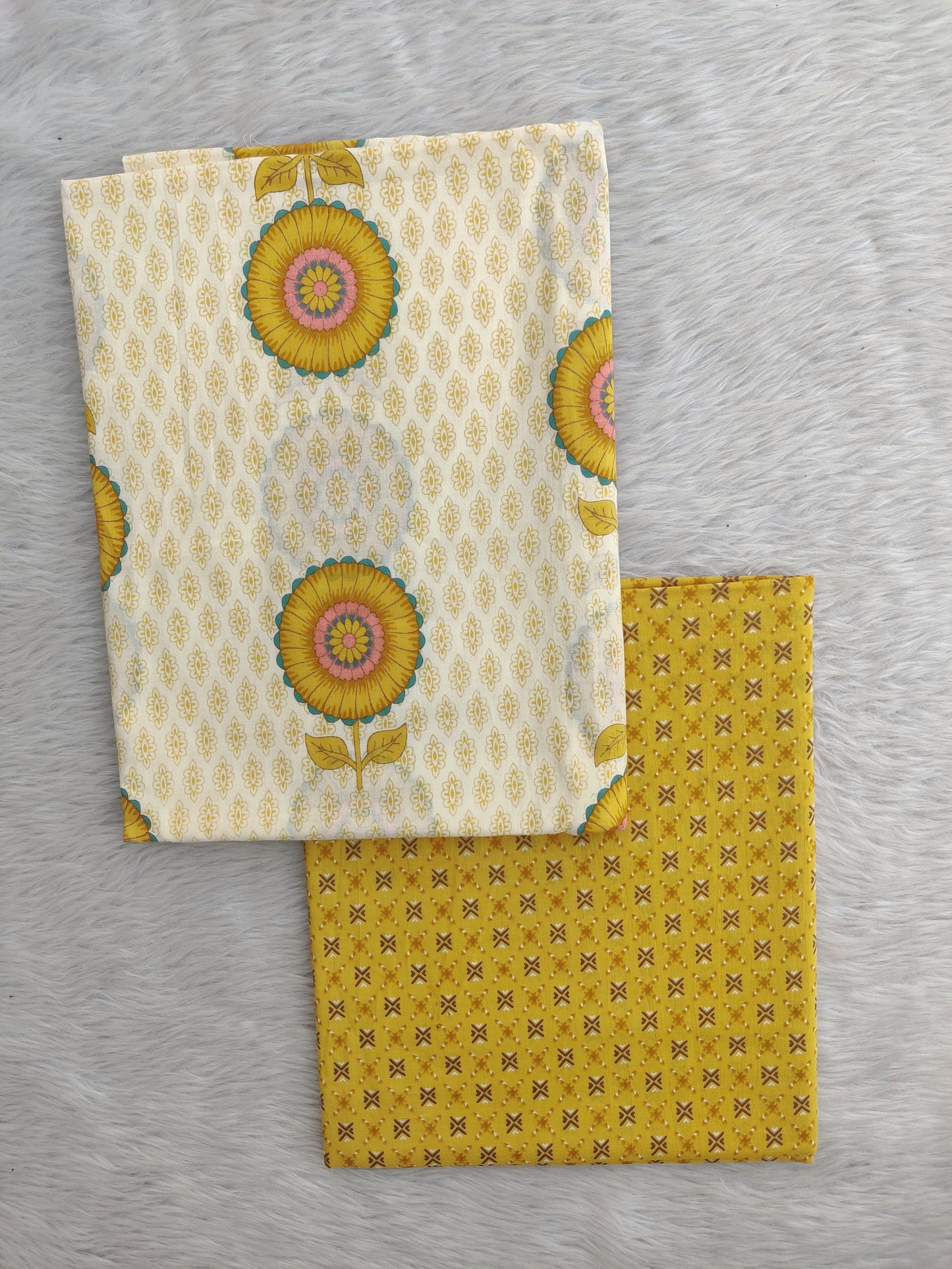 Jaipuri Printed Cotton Combo Set 2.5 Mtr each