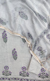 BOOTA Hand Block Printed Cotton Suit with Cotton Kota Doria dupatta