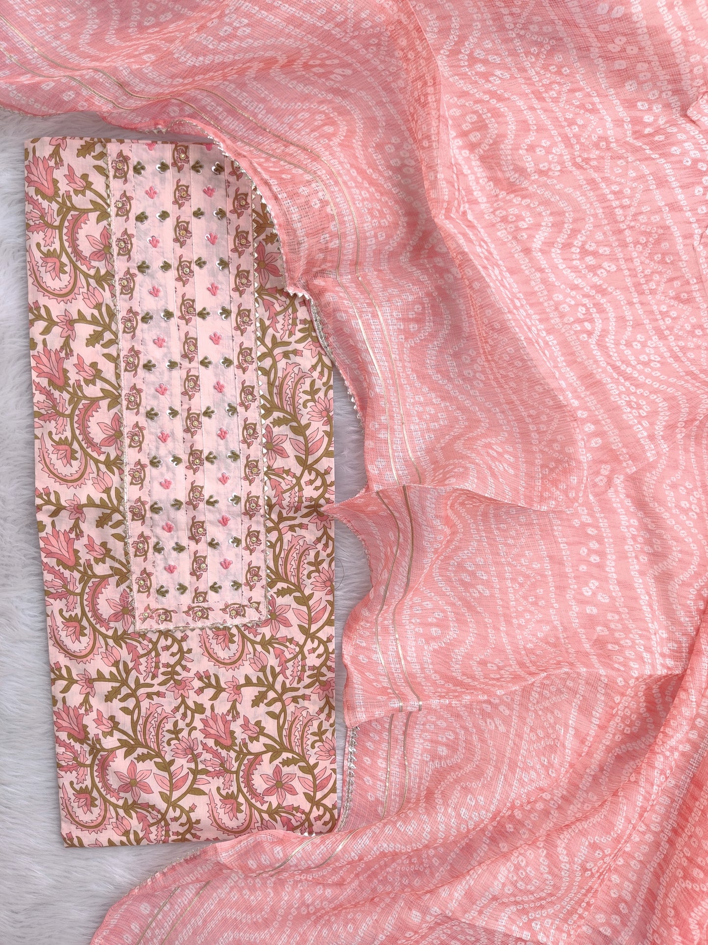 (SALE) TOP & DUPATTA Combo Set 2.5 Mtr each (NO BOTTOM)