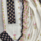 Exclusive Unstitched Cotton Suit with Mulmul Embroidery Dupatta