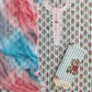 HAND BLOCK PRINTED  NECK WORK SUITS WITH KOTA DORIA DUPATTA l