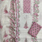 Exclusive Unstitched Cotton Suit with Mulmul Embroidery Dupatta