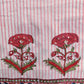 Hand Block Printed Cotton Suit with Mul Chanderi Dupatta