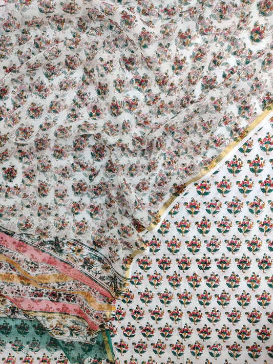 (SALE) TOP & DUPATTA Combo Set 2.5 Mtr each (NO BOTTOM)