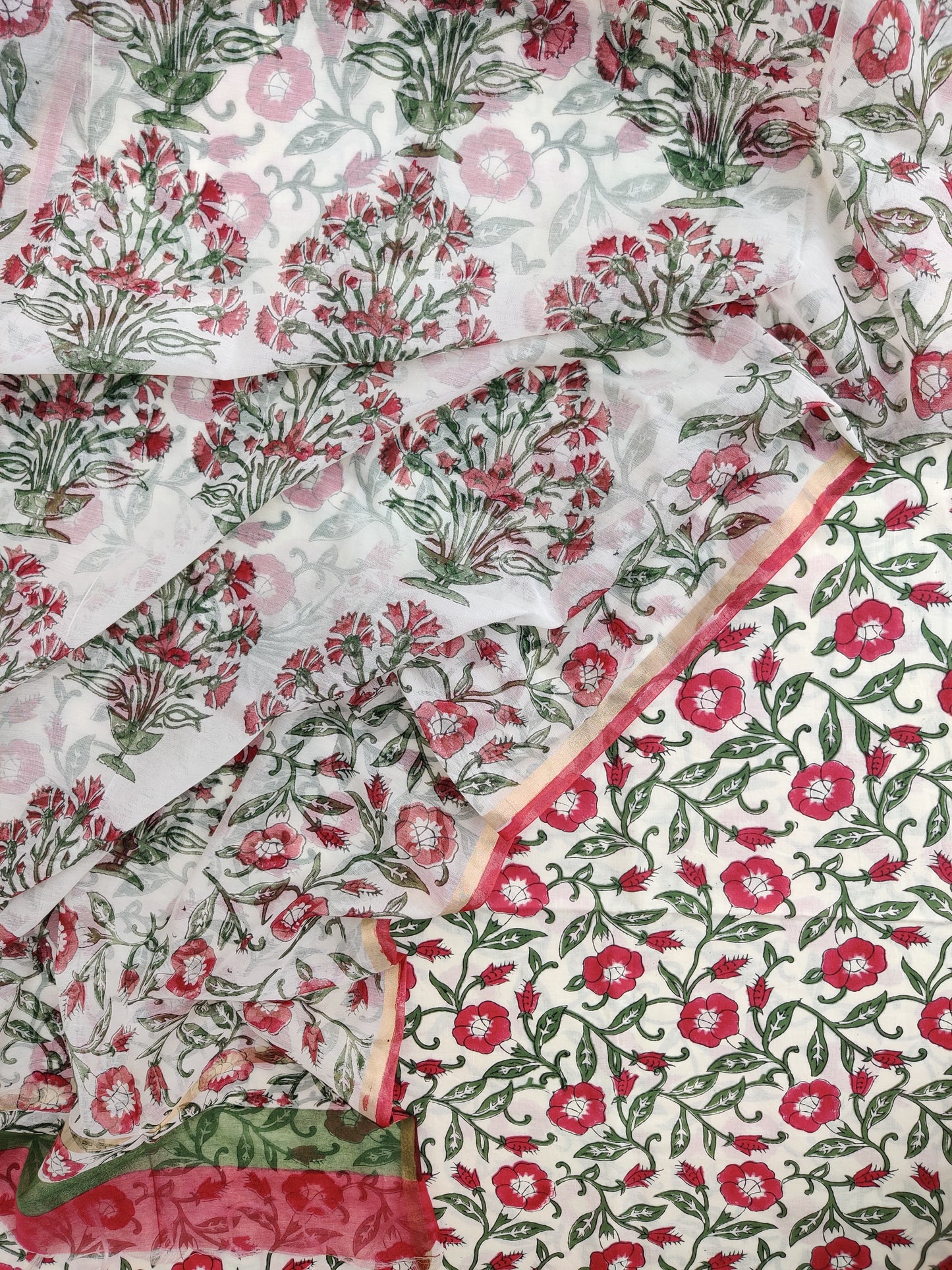 (SALE) TOP & DUPATTA Combo Set 2.5 Mtr each (NO BOTTOM)