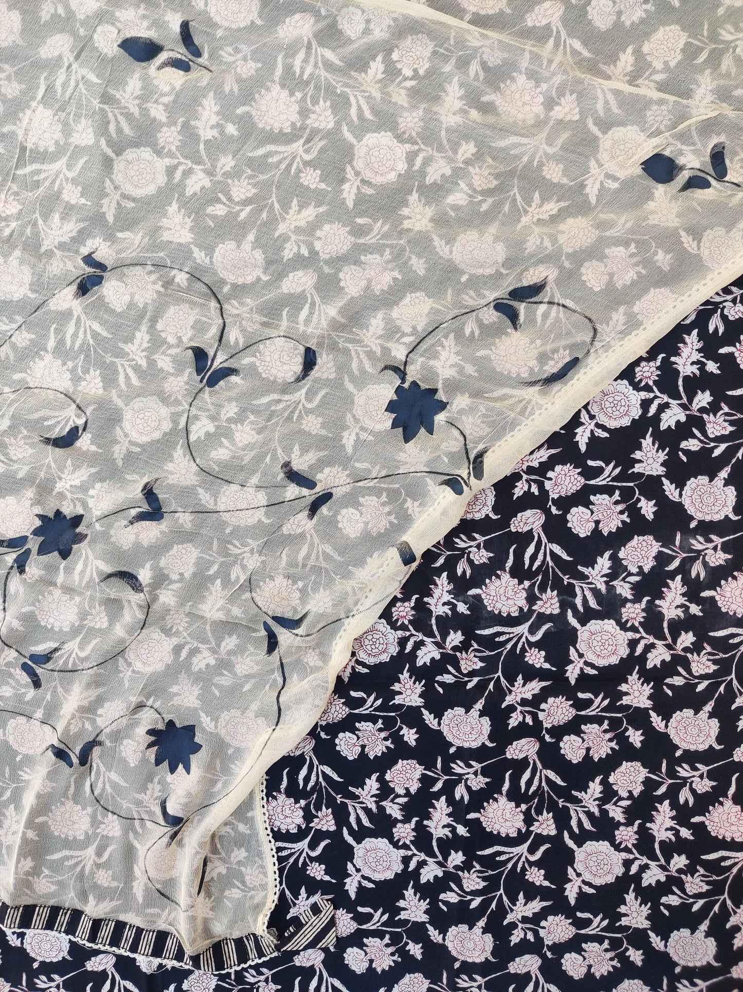 (SALE) TOP & DUPATTA Combo Set 2.5 Mtr each (NO BOTTOM)