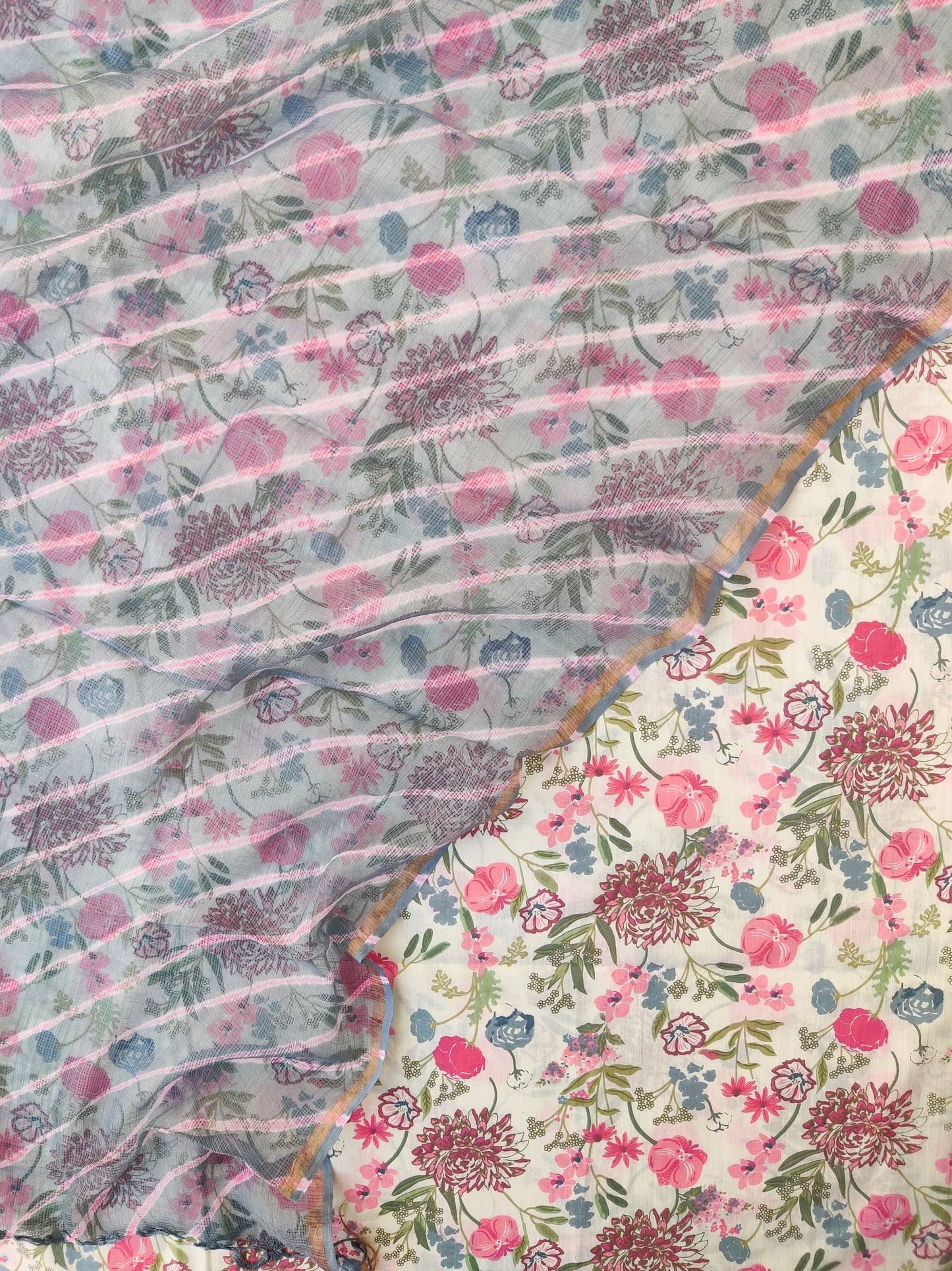 (SALE) TOP & DUPATTA Combo Set 2.5 Mtr each (NO BOTTOM)