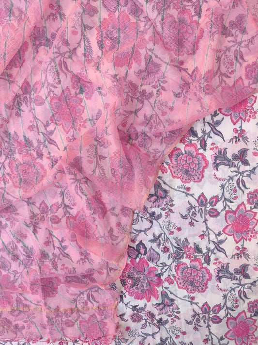 (SALE) TOP & DUPATTA Combo Set 2.5 Mtr each (NO BOTTOM)