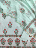 BOOTA Hand Block Printed Cotton Suit with Cotton Kota Doria dupatta