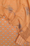 BOOTI Hand Block Printed Cotton Suit with Cotton Kota Doria dupatta