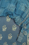 BOOTA Hand Block Printed Cotton Suit with Cotton Kota Doria dupatta