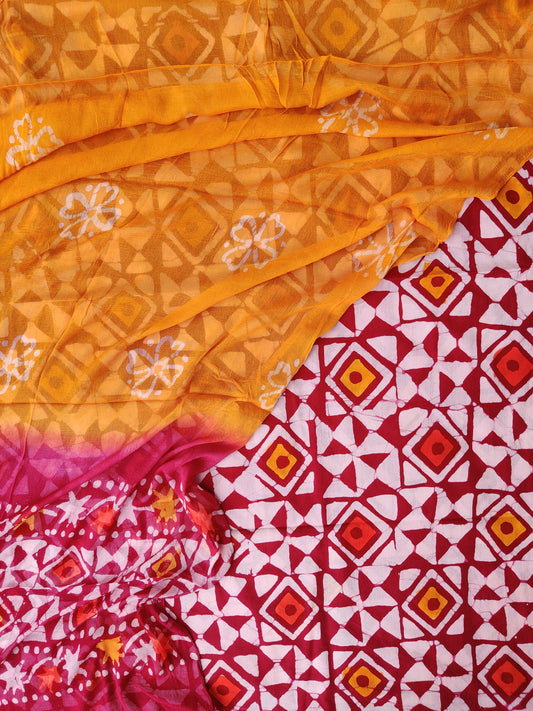 (SALE) TOP & DUPATTA Combo Set 2.5 Mtr each (NO BOTTOM)