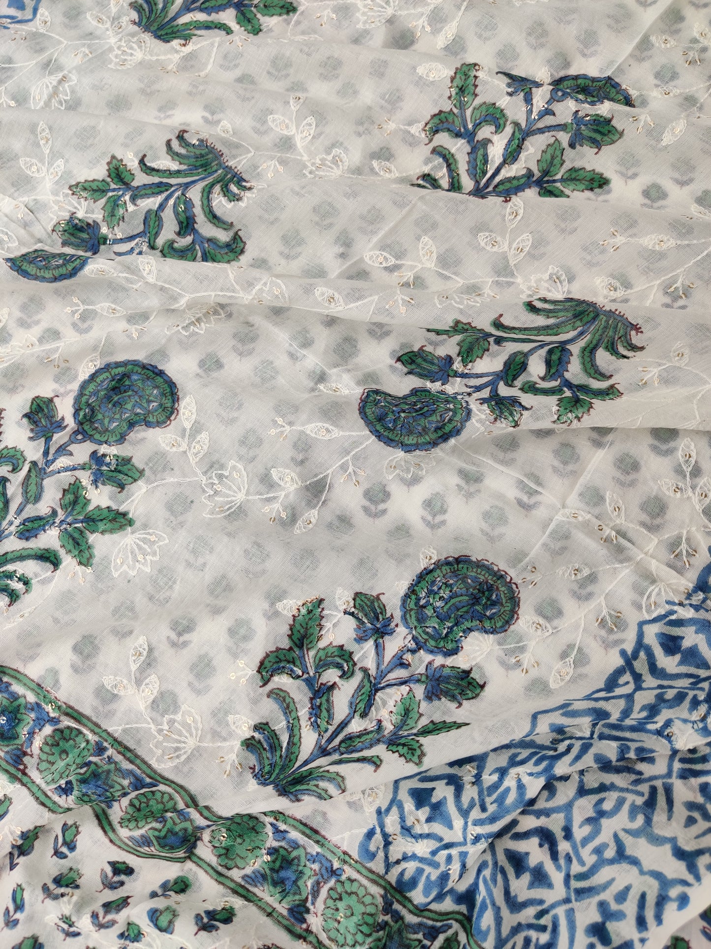 (SALE) TOP & DUPATTA Combo Set 2.5 Mtr each (NO BOTTOM)