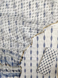 Handloom Weave Ikat Suit with Kota Doria Dupatta