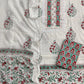 Exclusive Unstitched Cotton Suit with Mulmul Embroidery Dupatta