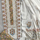 Exclusive Unstitched Cotton Suit with Mulmul Embroidery Dupatta