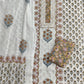 Exclusive Unstitched Cotton Suit with Mulmul Embroidery Dupatta